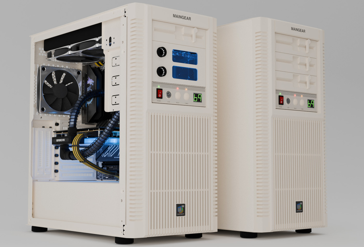 Maingear’s Retro98 Is A Modern Gaming Beast PC With 1990s LAN Party Vibes