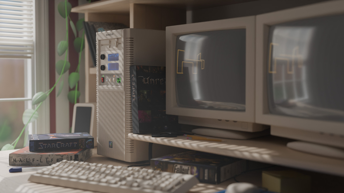 Maingear’s Retro98 Is A Modern Gaming Beast PC With 1990s LAN Party Vibes