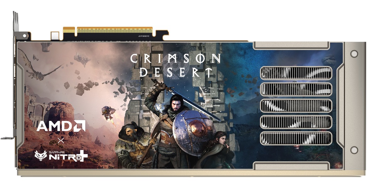 Sapphire’s Crimson Desert-Themed Custom Nitro+ Radeon RX 9070 XT Is A Must See