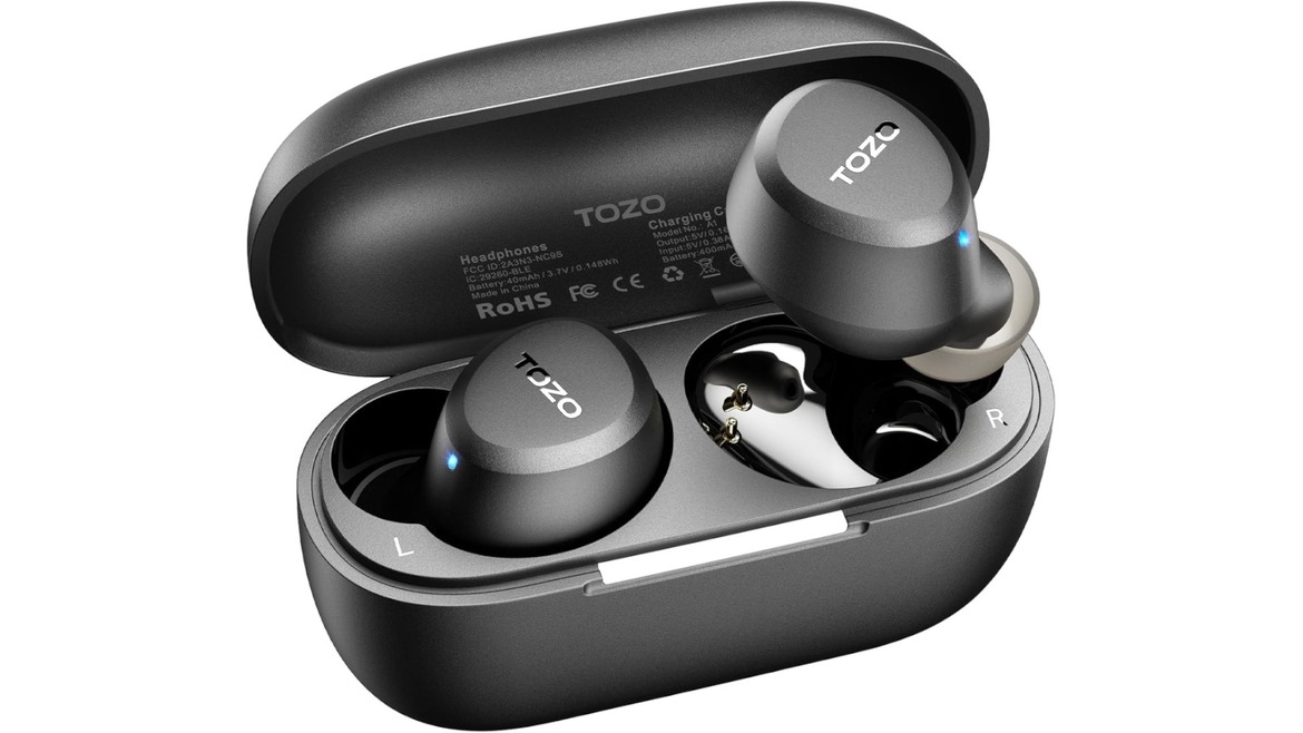 TOZO’s Top-Rated Wireless Earbuds Are Just $12 Right Now