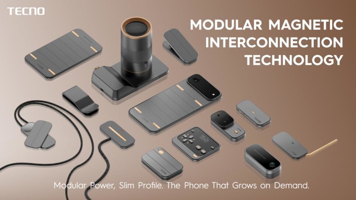 TECHNO Concept Reimagines Android Phones With Swappable Modular Components