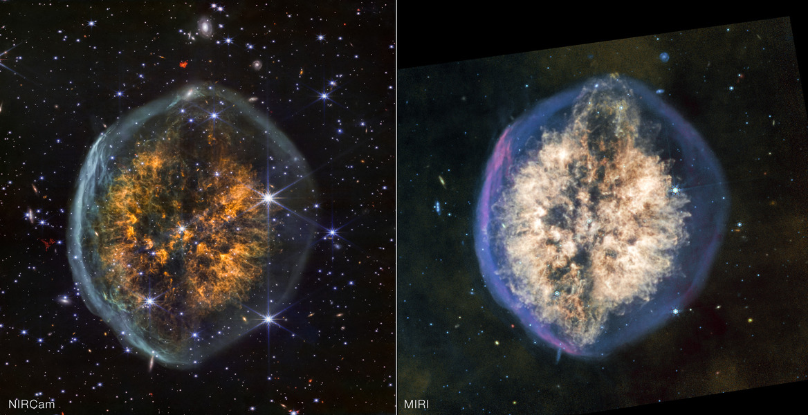 Webb Captures Haunting Image Of A Dying Star's Human-Like Brain Pattern
