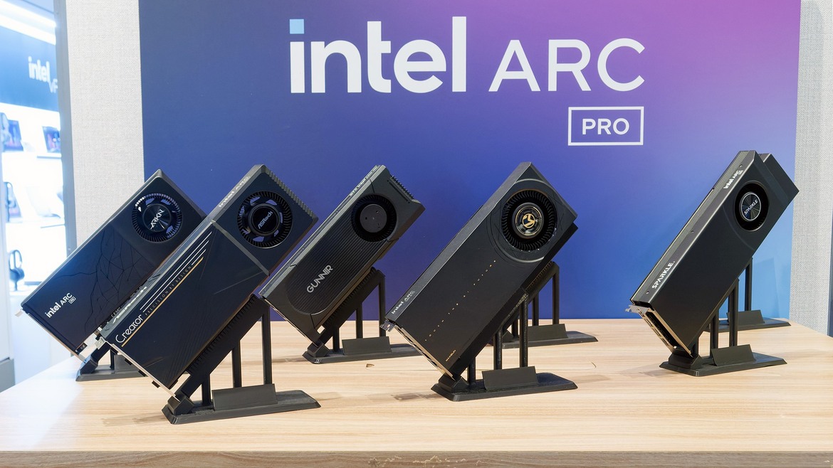 Intel Arc Pro B70 & B65 Cards Debut: B70 AI Workstation GPU Starts At $949