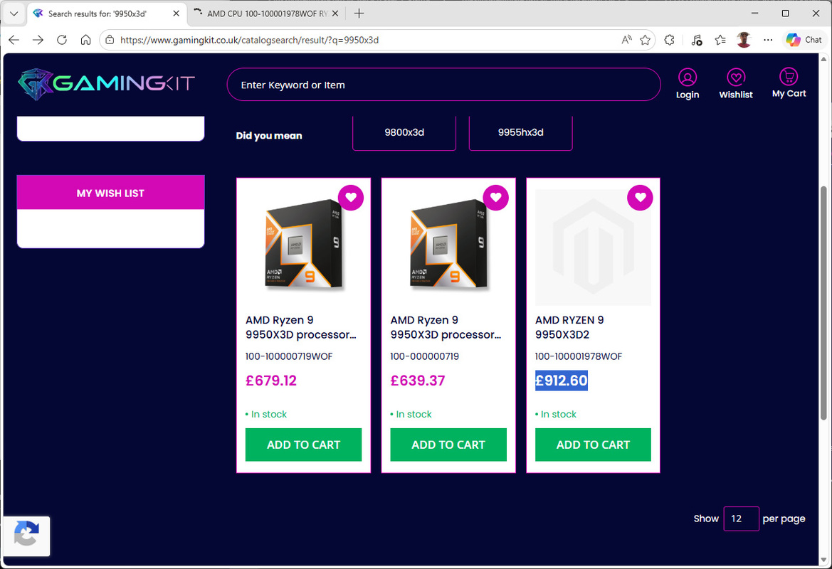 AMD Ryzen 9 9950X3D2 Early Retail Listings Point To Steep $1,000 Price