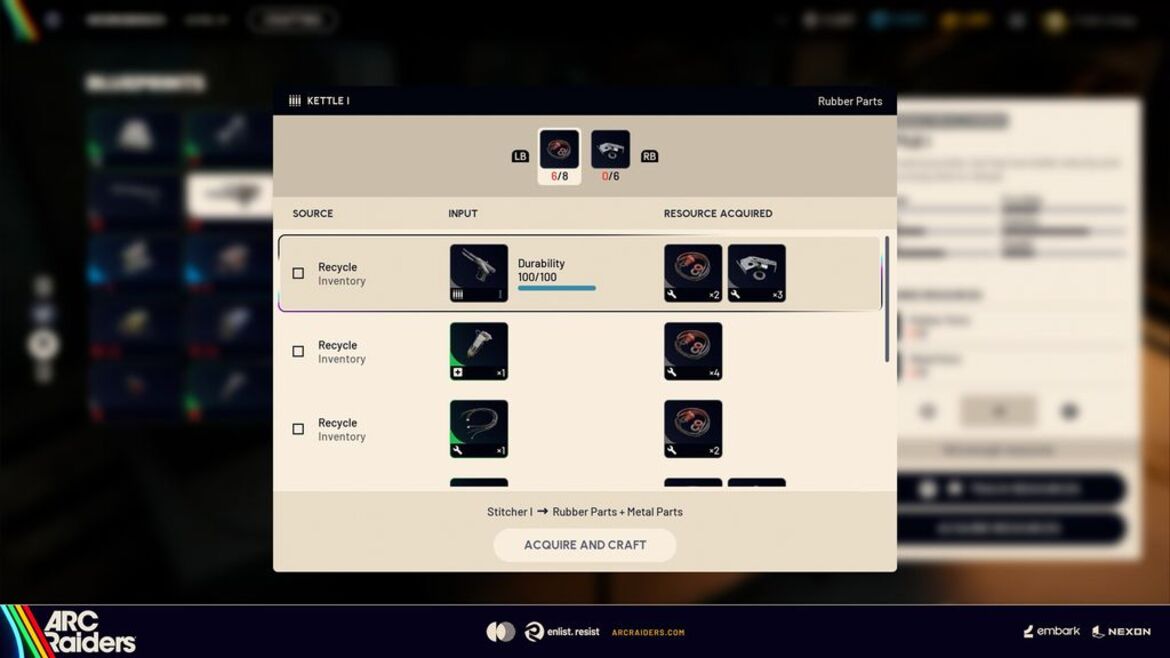 Arc Raiders Finally Streamlines Crafting And Devs Say Overhaul Is Just The Start