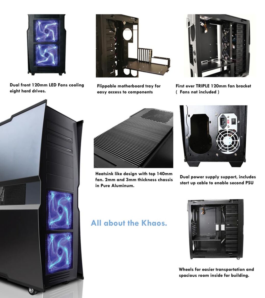 NZXT Wreaks Khaos with New Gaming Chassis