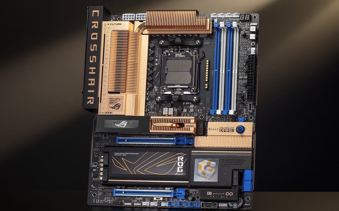 ASUS Unveils ROG Crosshair 2006: A Retro-Themed 20th Anniversary X870E Masterpiece