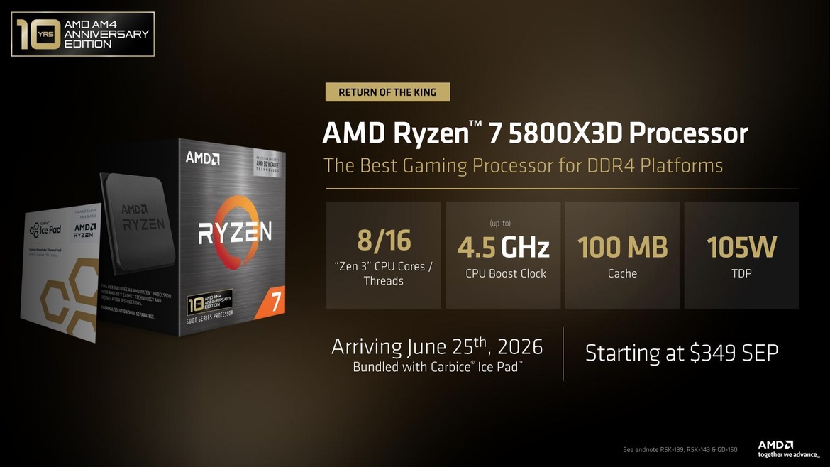 AMD Courts Gamers At Computex With New X3D CPUs, GPUs, And EXPO ULL RAM