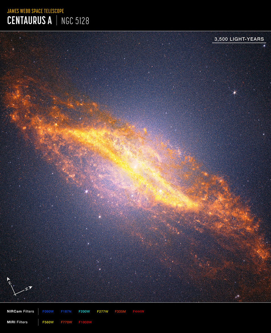 NASA's Webb Telescope Sees Rare Galaxy Hidden From Hubble By Space Dust