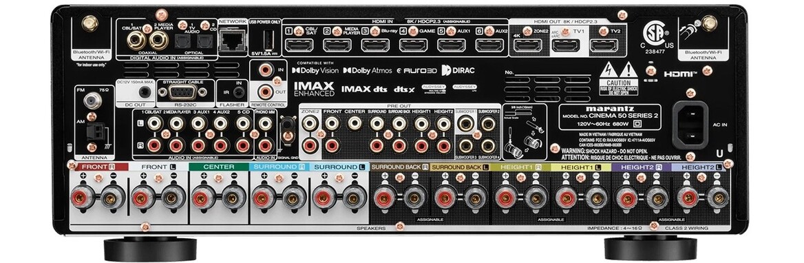 Marantz Cinema Series 2 Receivers Pack Audiophile And Gaming Upgrades