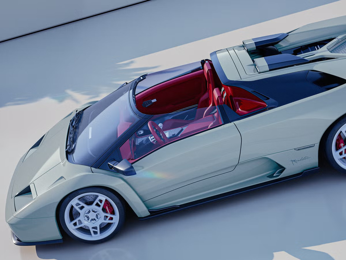 Eccentrica V12 Roadster Reimagines Lamborghini Diablo With 550 HP Open Air Thrills