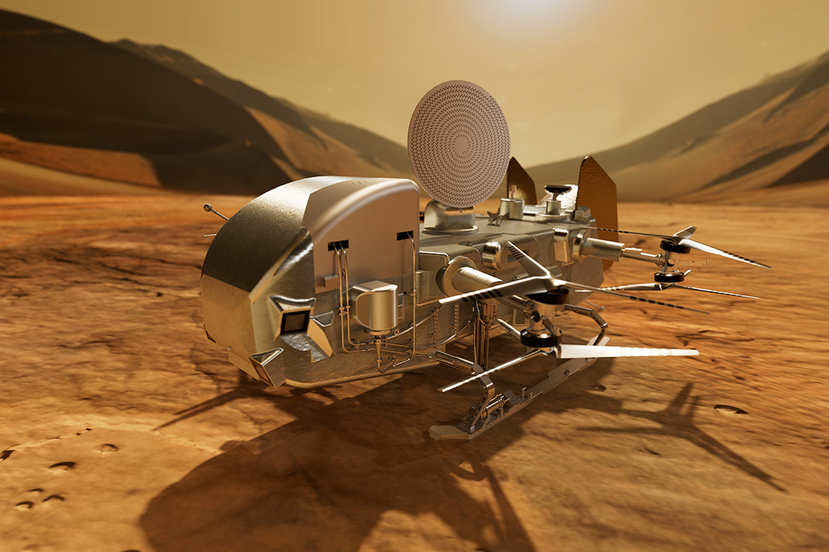 NASA Funds Spherical Flying Robots To Swarm Alien Caves On Saturn's Moon