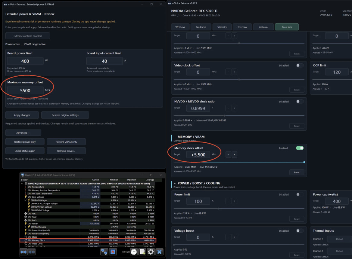 GeForce RTX 5070 Ti Memory Gets Overclocked To A Scorching 39 Gbps