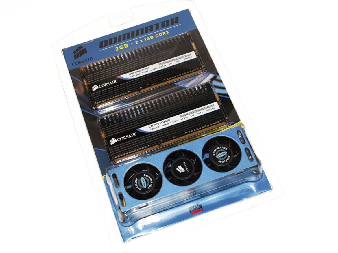 Corsair Unleashes 2.13GHz DDR3 Memory Kit