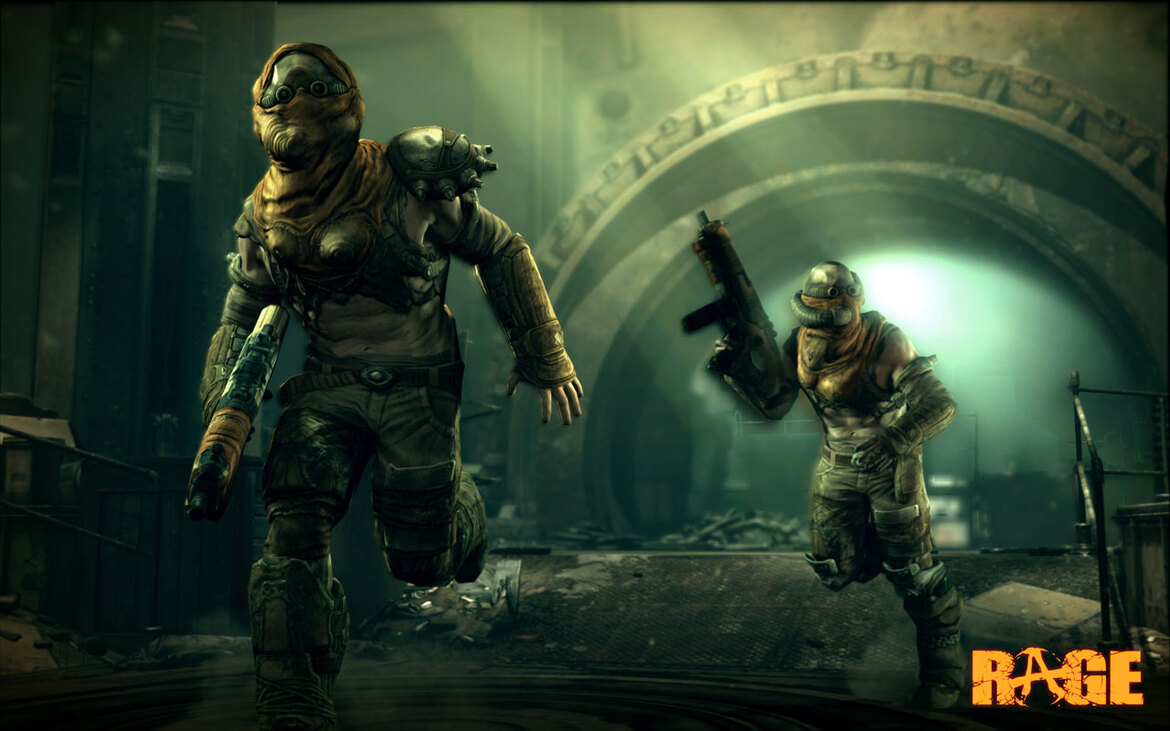 First Actual, In-Game Screenshots from id's Rage