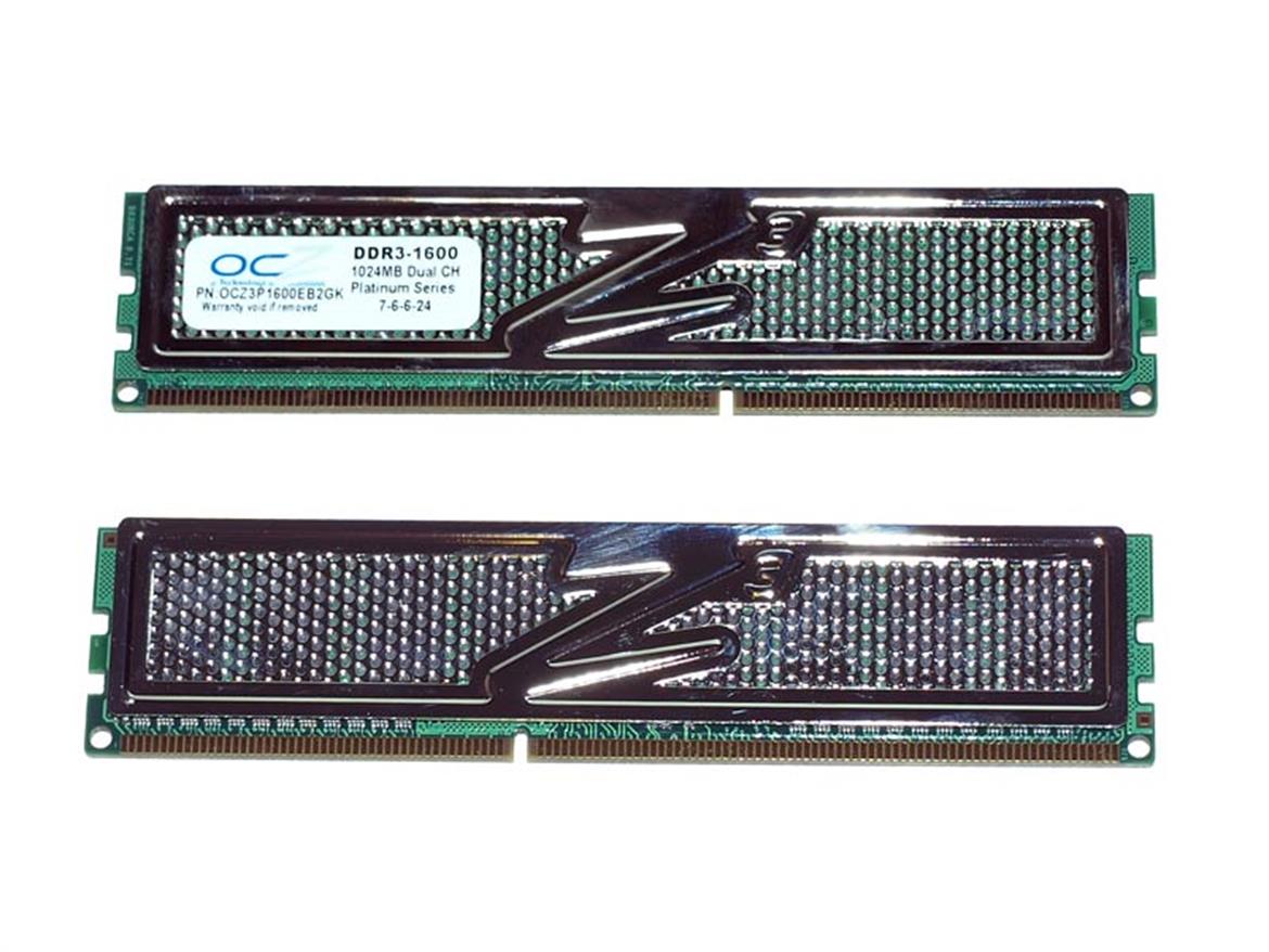 DDR3 Memory Round-Up: Corsair, Kingston, OCZ, Super Talent