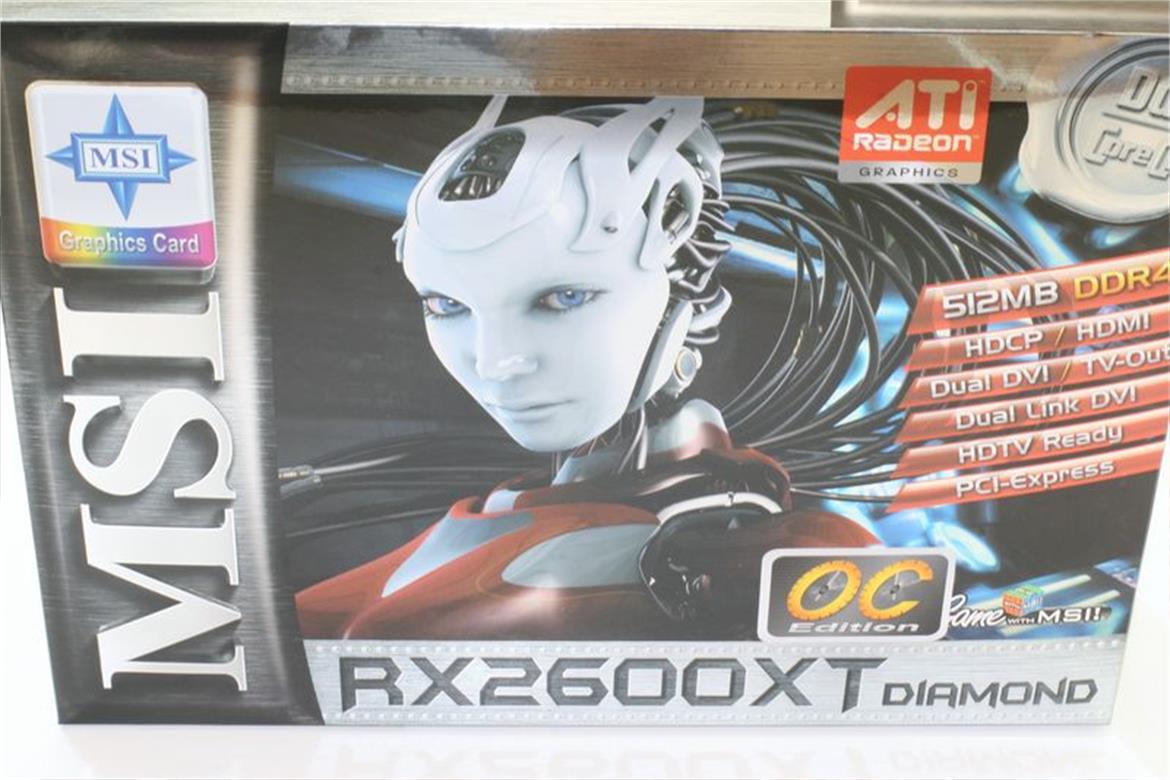 MSI RX2600XT Diamond Plus Graphics Card