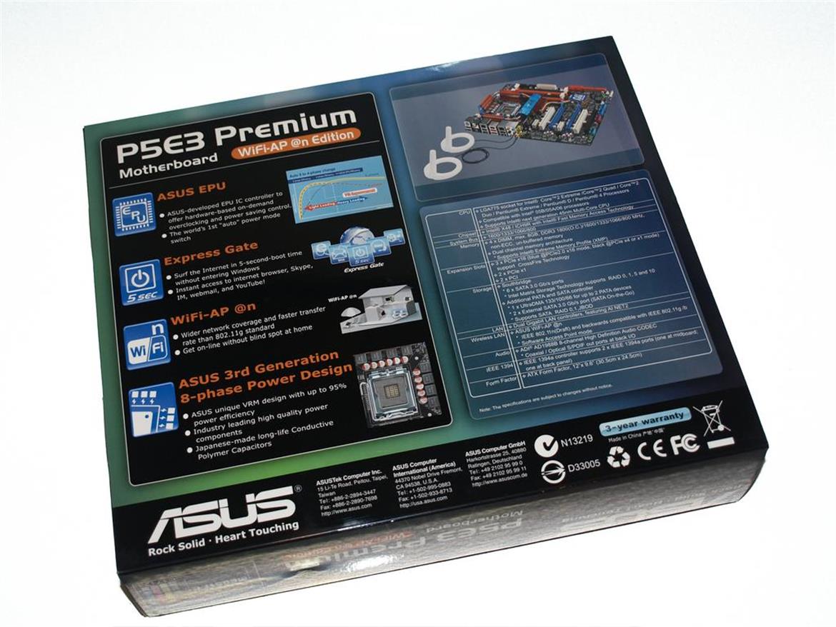 Asus Maximus Extreme and P5E3 Premium