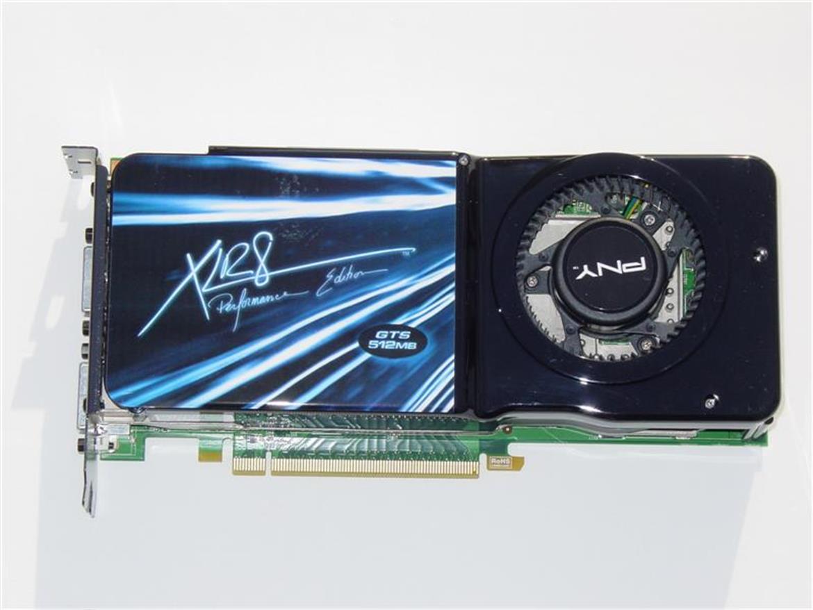 PNY XLR8 GeForce 8800 GTS 512MB PCIe 2.0 Graphics Card