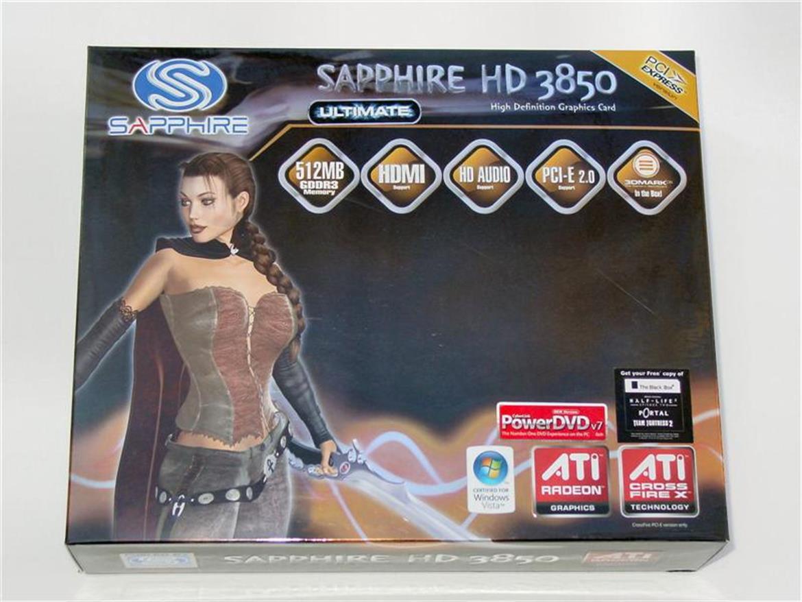 Sapphire's Ultimate HD 3850 and Atomic HD 3870