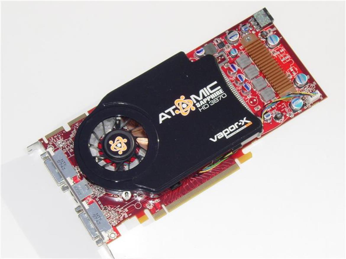 Sapphire's Ultimate HD 3850 and Atomic HD 3870