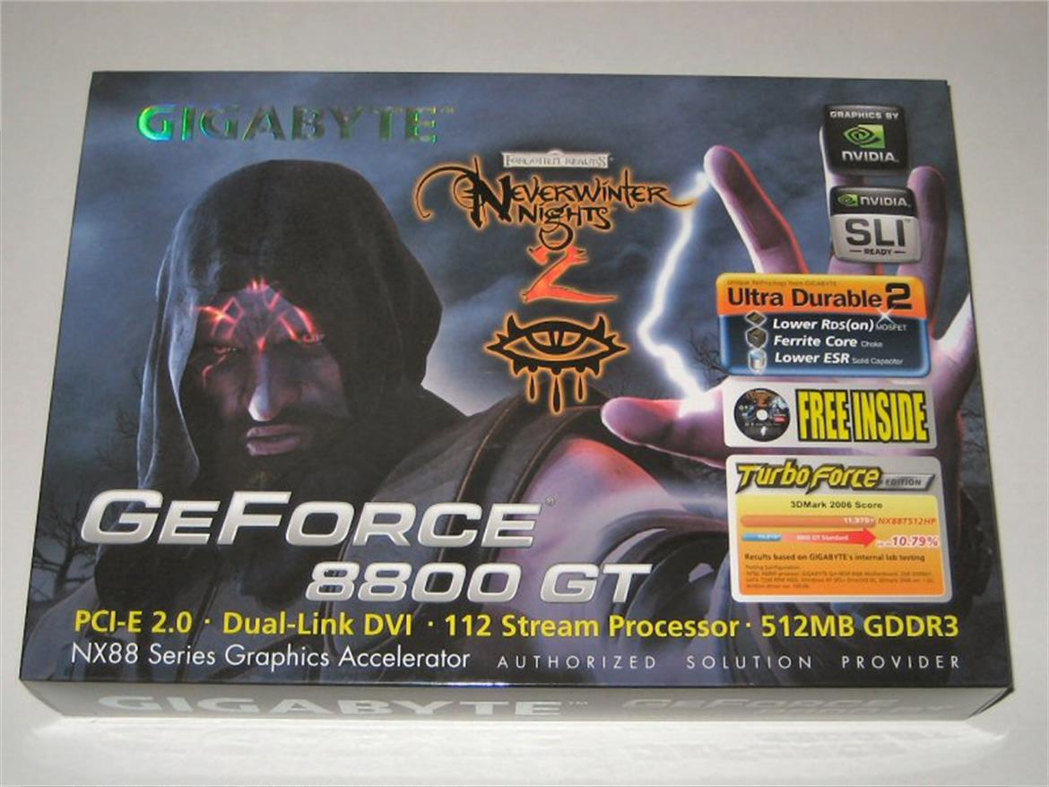 Gigabyte GeForce 8800 GT GV-NX88T512HP