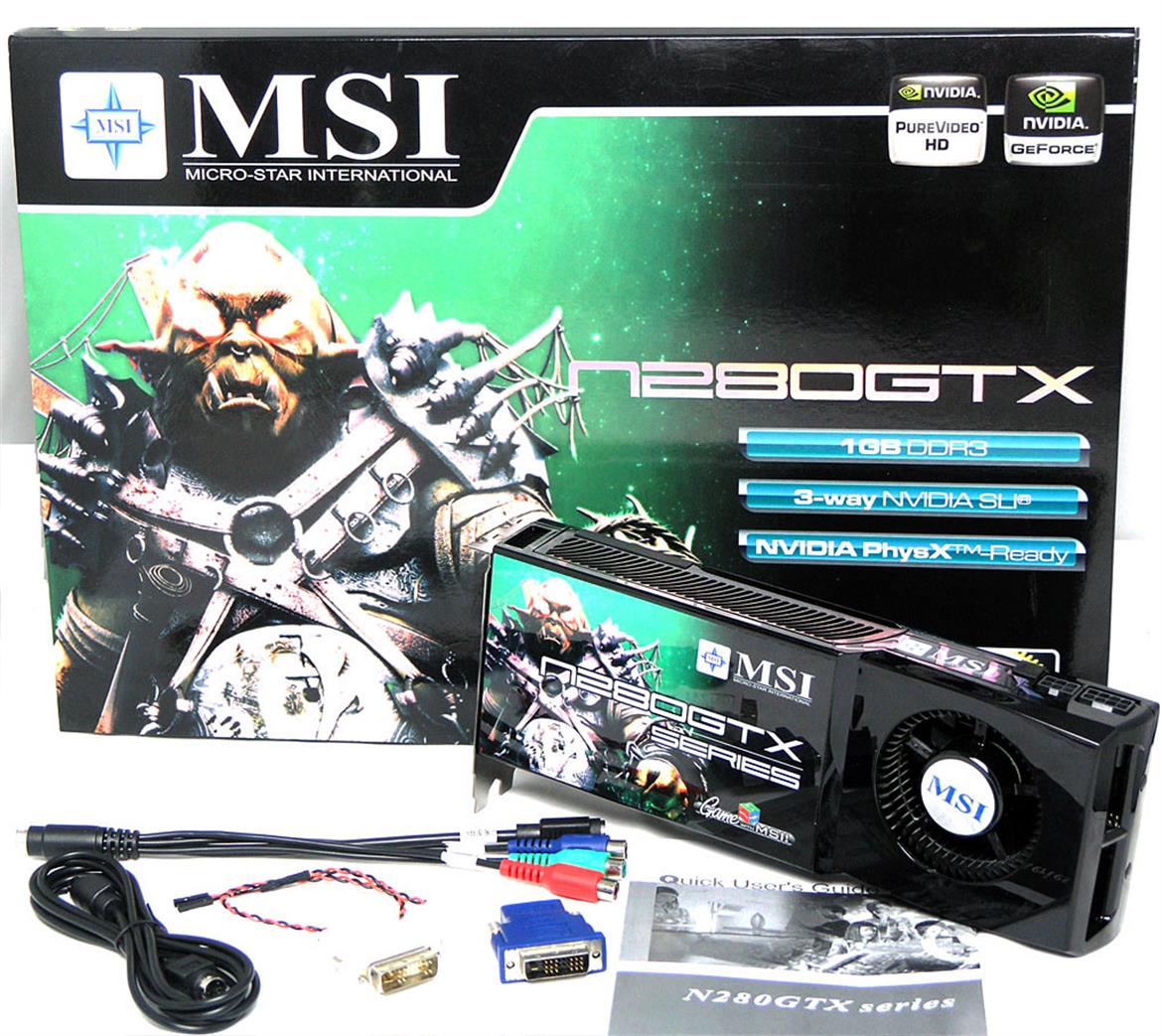 MSI N280GTX-T2D1GOC, GeForce GTX 280 Redux