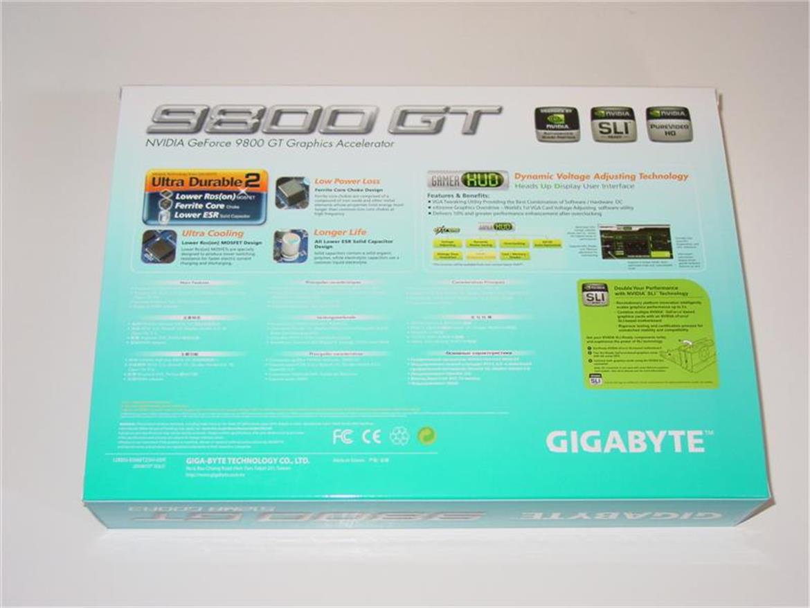 Gigabyte and Palit GeForce 9800 GT Face Off