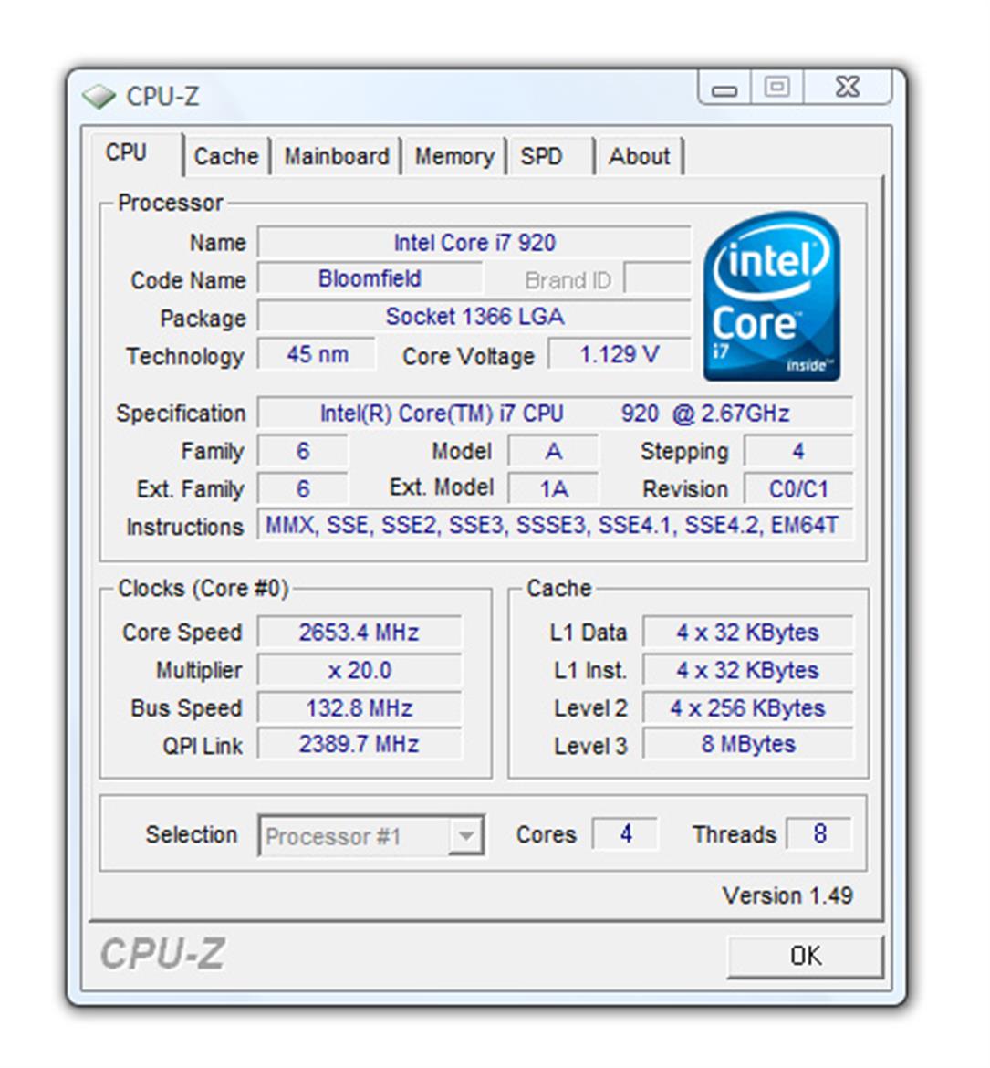 Overclocking Intel's Core i7 920 Processor