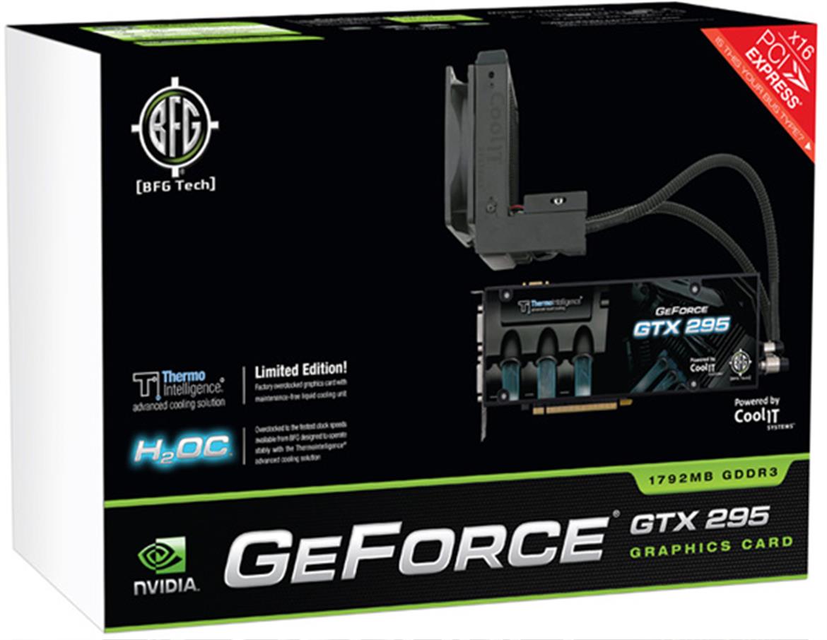 BFG's GTX 295 H2OC: Water-Cooled Graphics