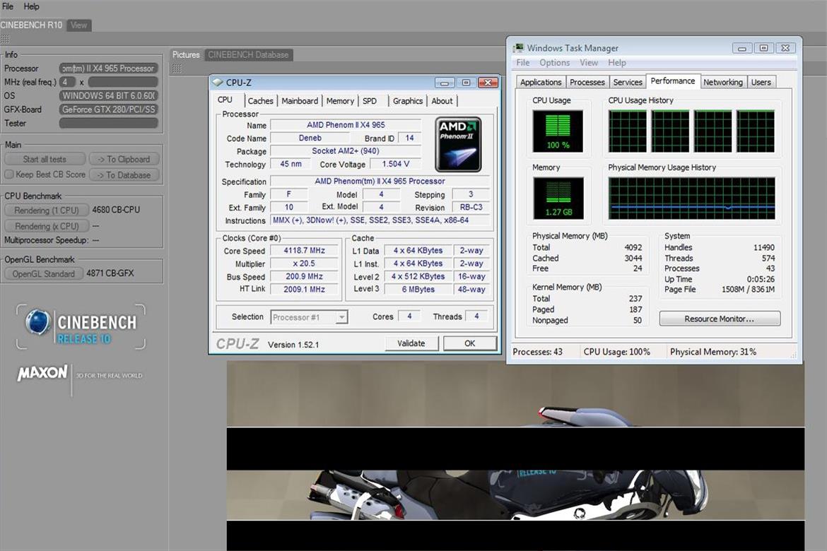 AMD Launches 125W Phenom II X4 965 CPU