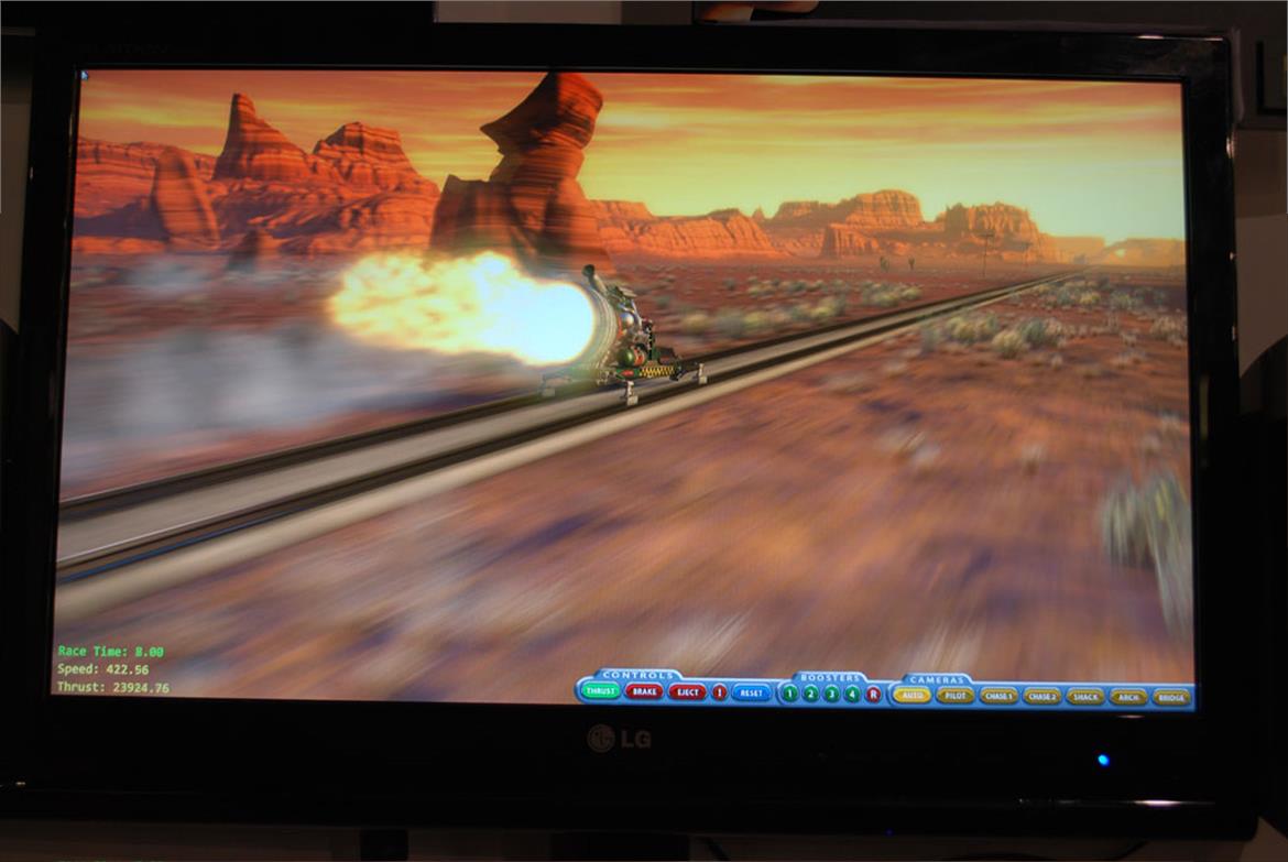 NVIDIA Demos 3D Surround Gaming On GF100