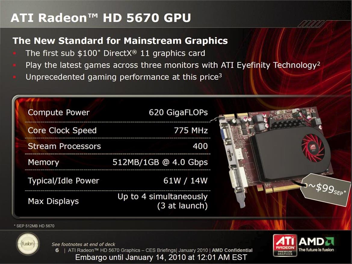 ATI Radeon HD 5670: DX11 For Under $100