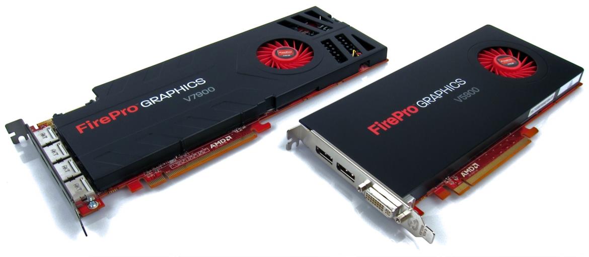 AMD FirePro V7900 and V5900 Professional Graphics 