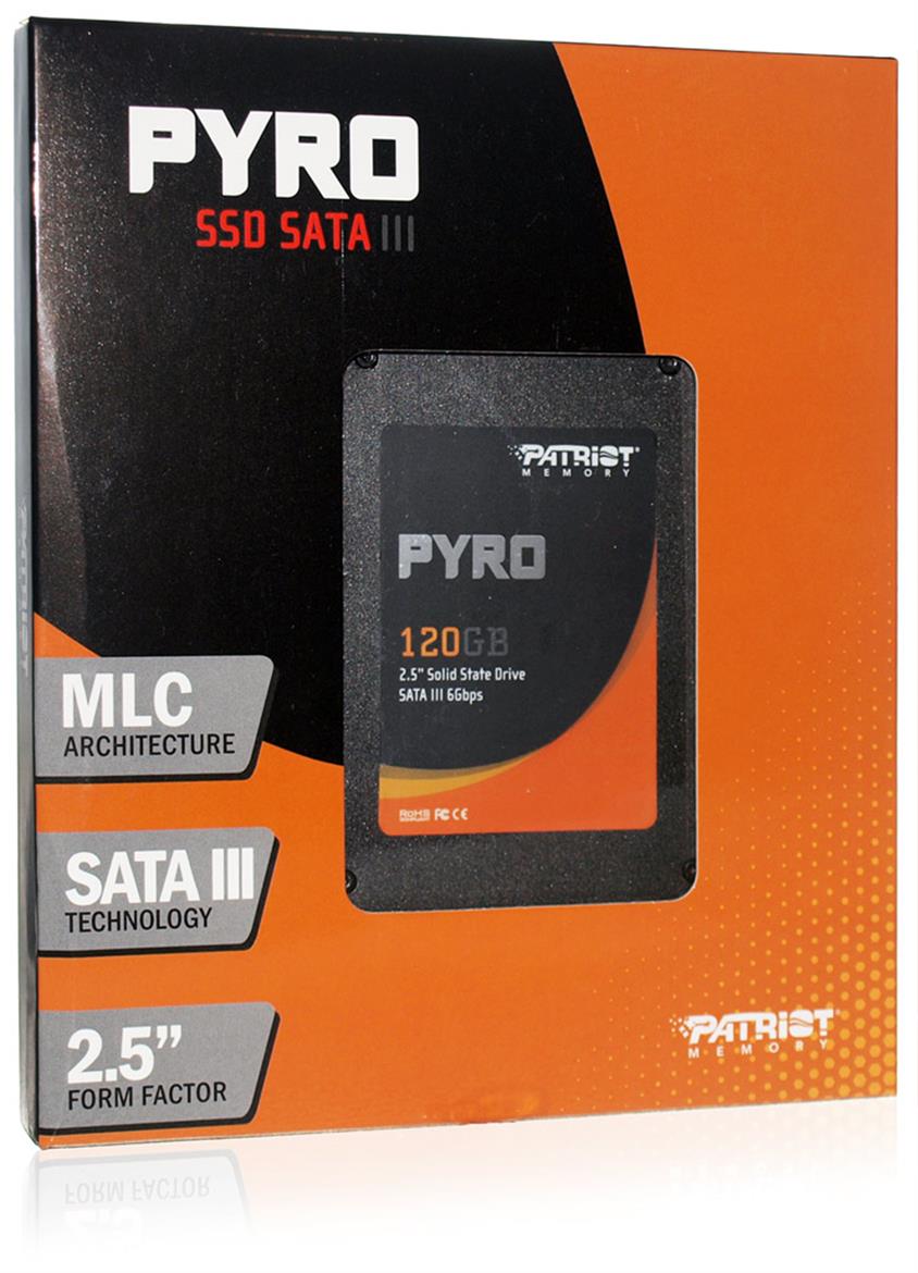Patriot Pyro SATA III Solid State Drive Review