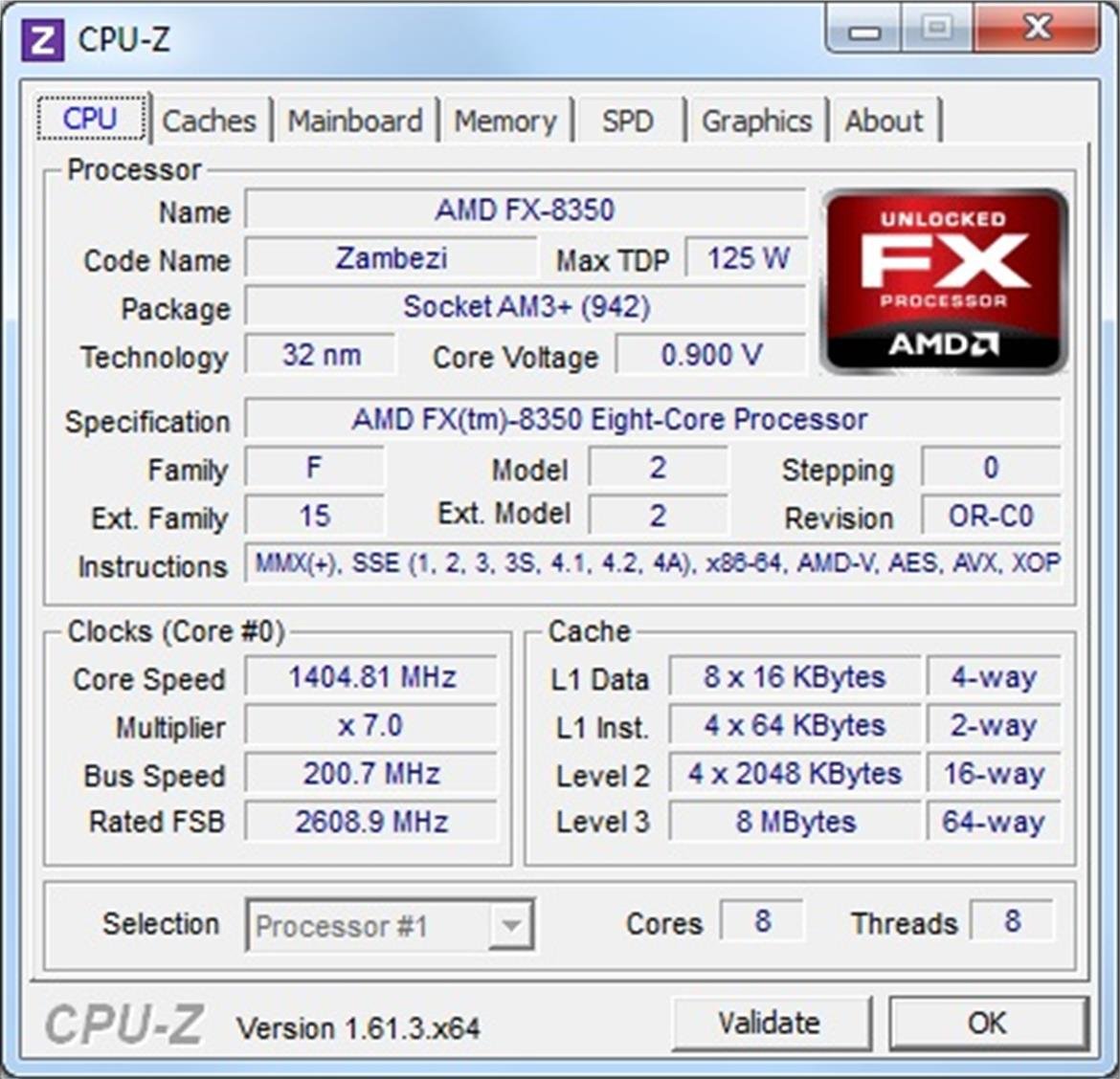 AMD FX-8350 Vishera 8-Core CPU Review