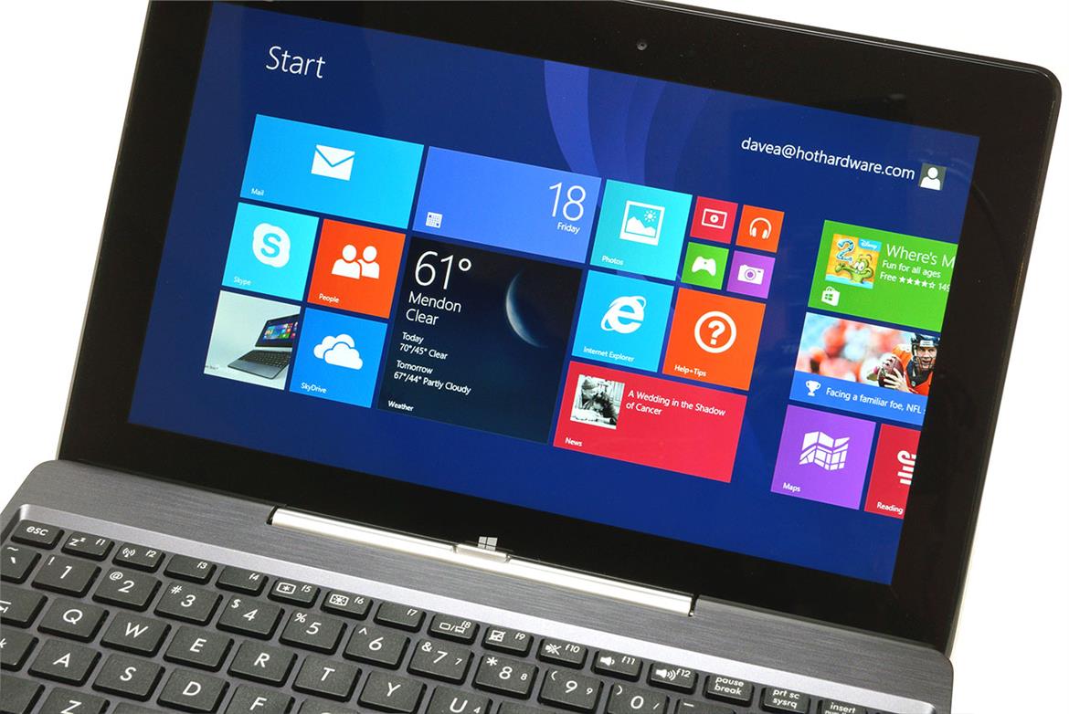 Preview: ASUS Transformer Book T100TA Bay Trail Tablet