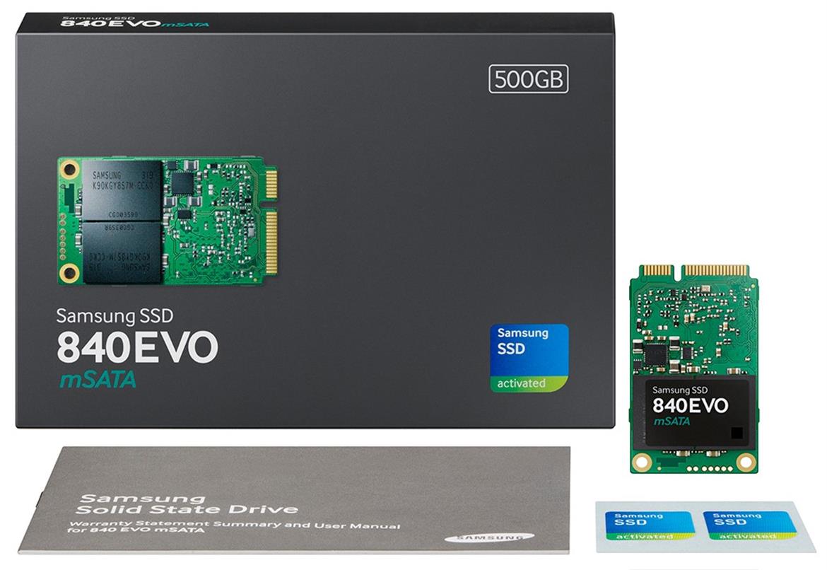 Samsung SSD 840 EVO mSATA Review
