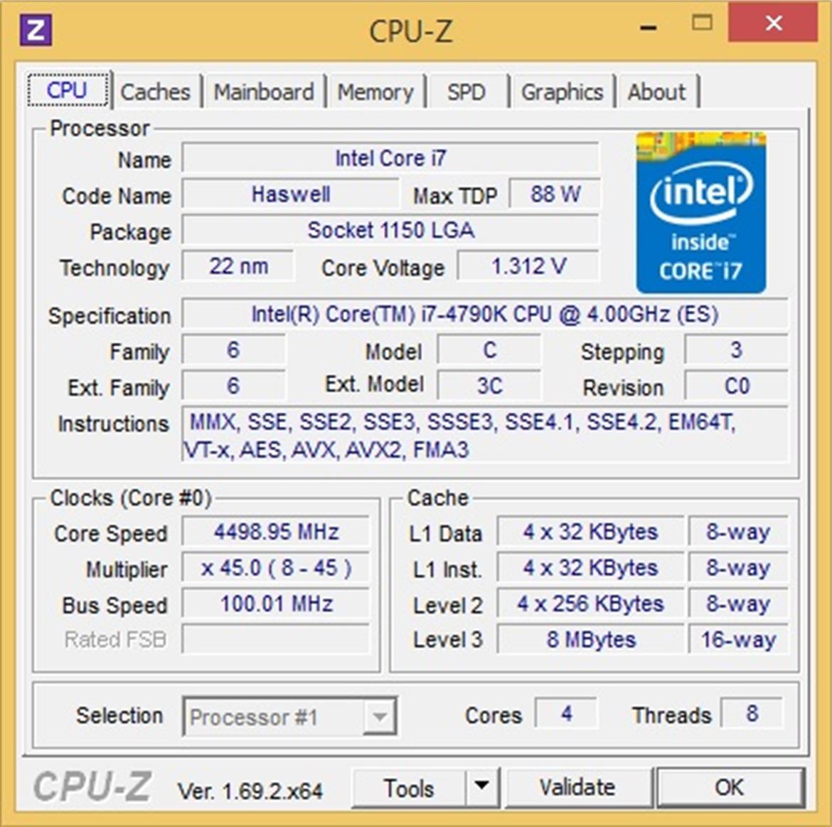 Devil's Canyon: Intel Core i7-4790K OC'ing and Review