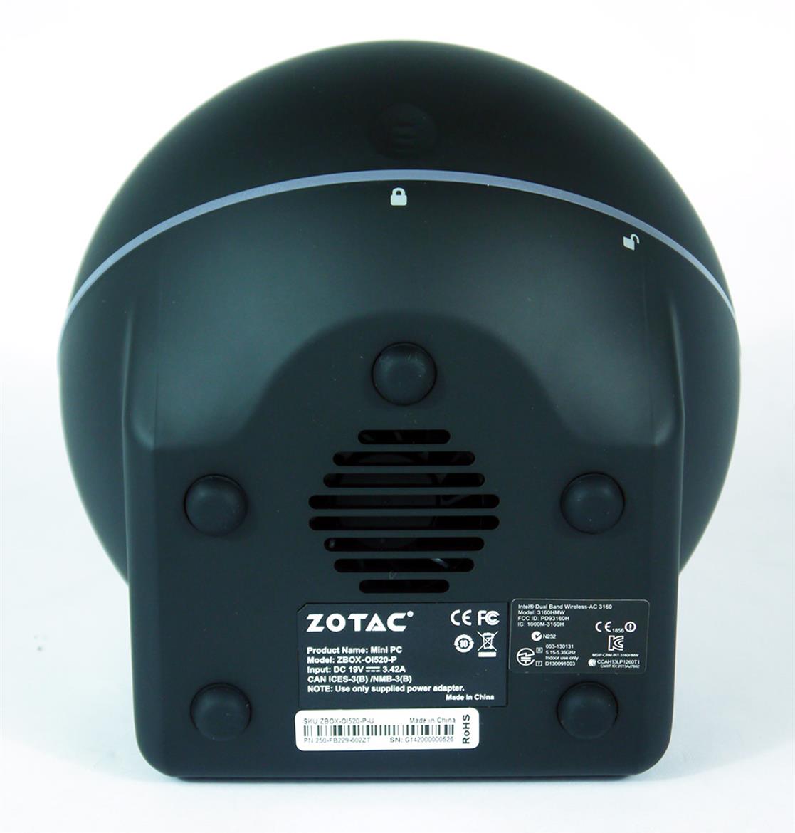 Zotac Zbox OI520 Plus "Sphere" SFF PC Review