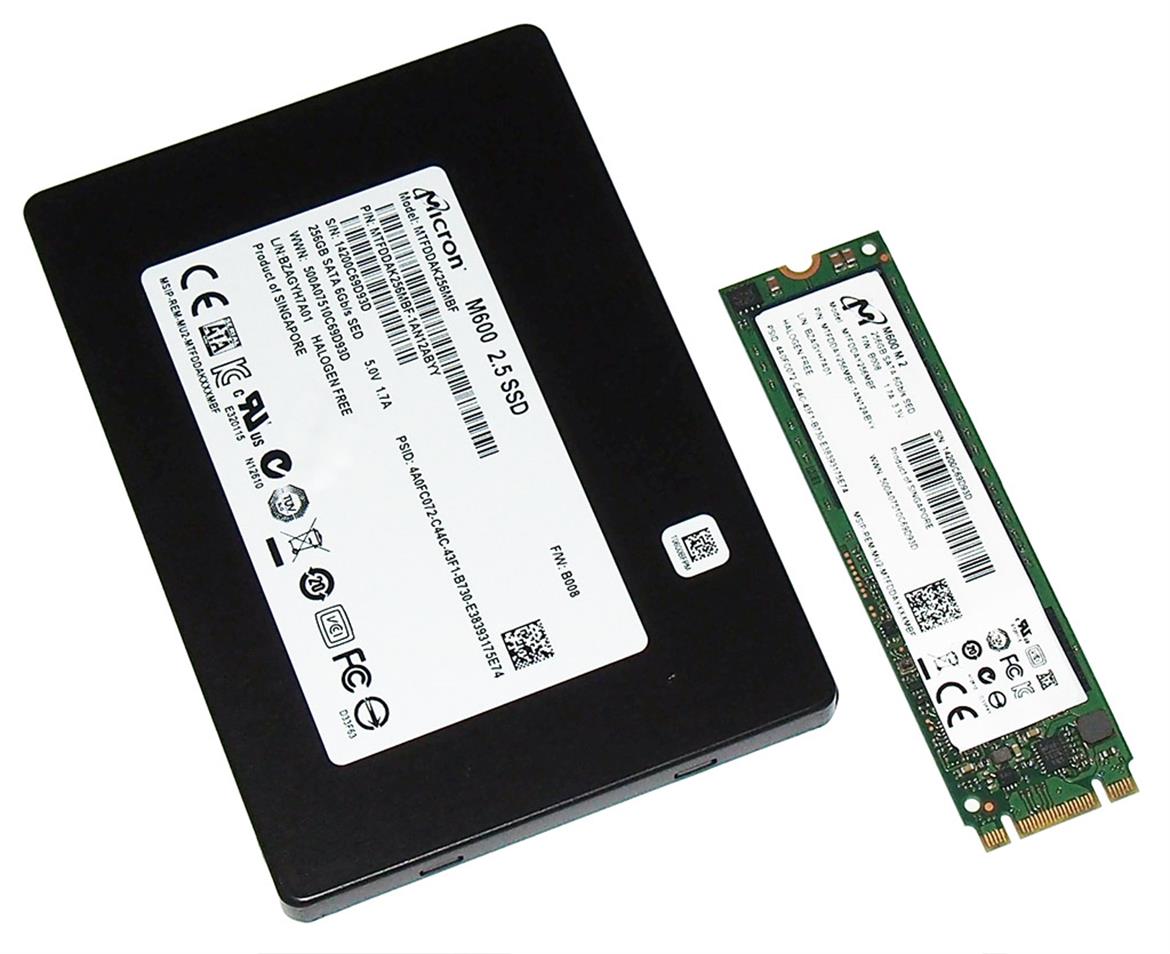 Micron M600 SATA & M.2 Solid State Drive Review