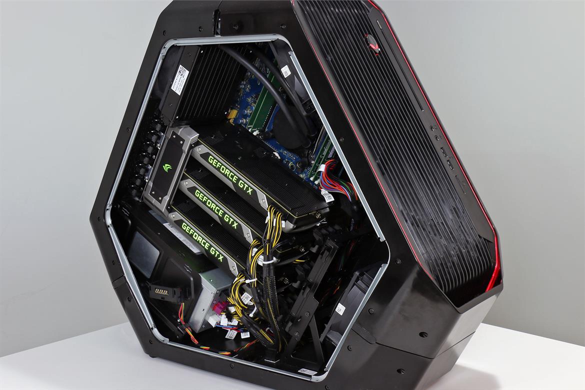 Alienware Area 51: Triad, Tri-SLI GTX 980, Haswell-E