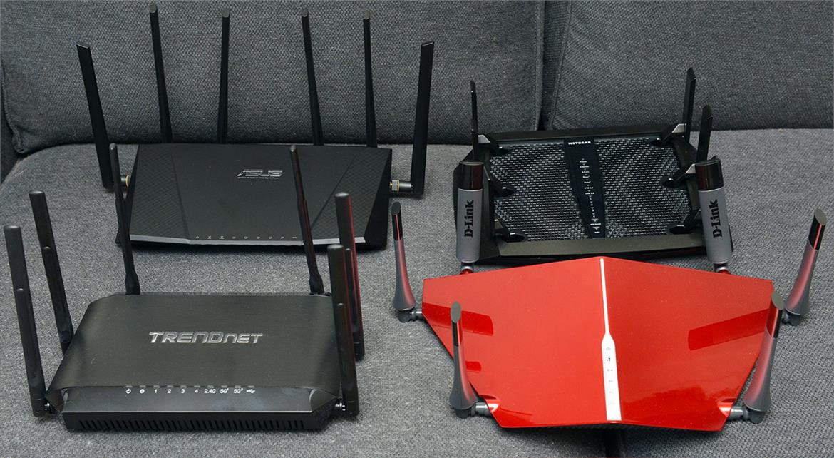 802.11ac Wi-Fi Router Round-Up: ASUS, Netgear, D-Link, and TRENDnet