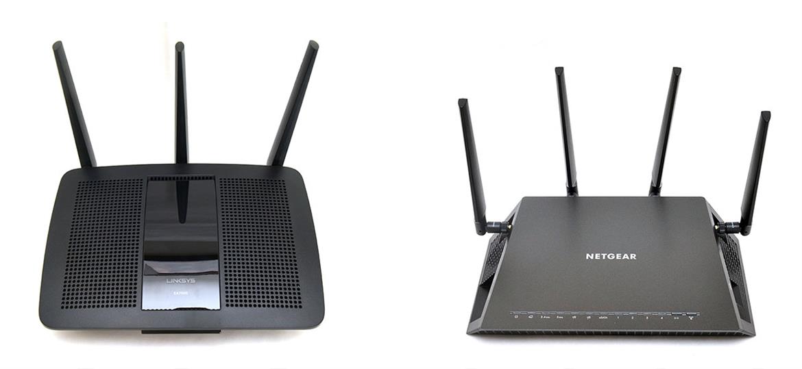 MU-MIMO Router Head-to-Head: Linksys EA7500 vs. Netgear Nighthawk X4S