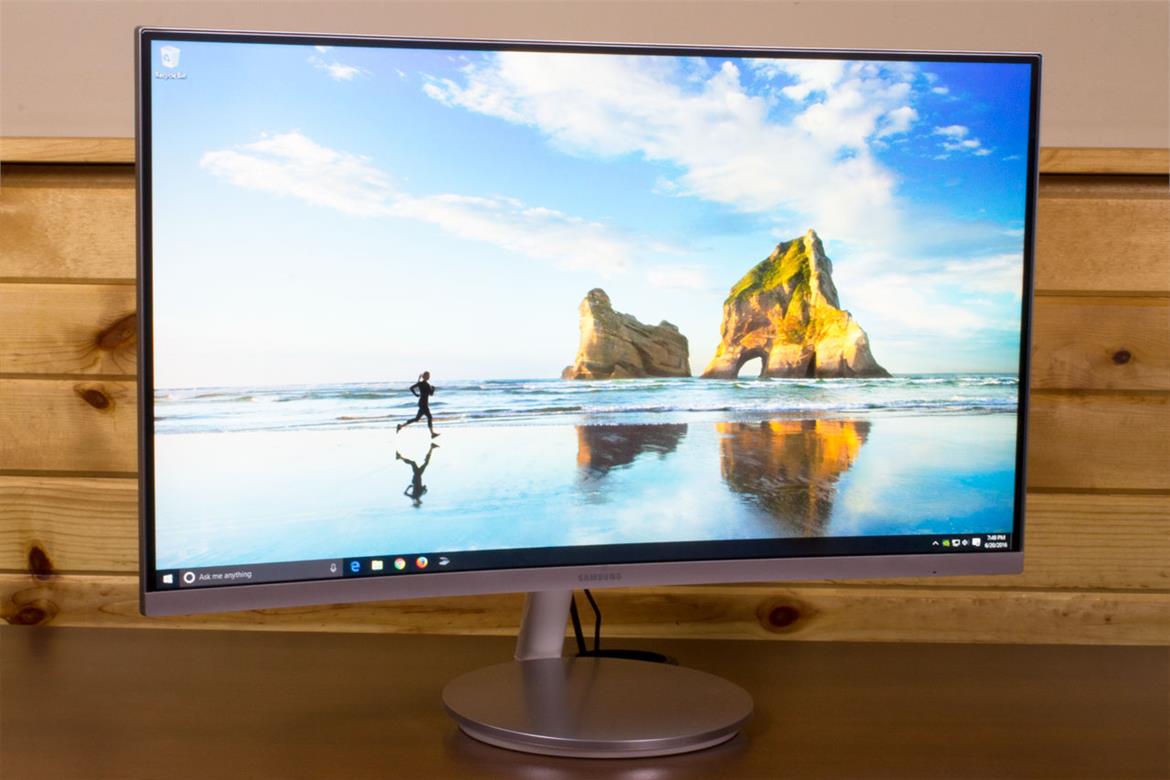 Samsung CF591 Curved Monitor Review