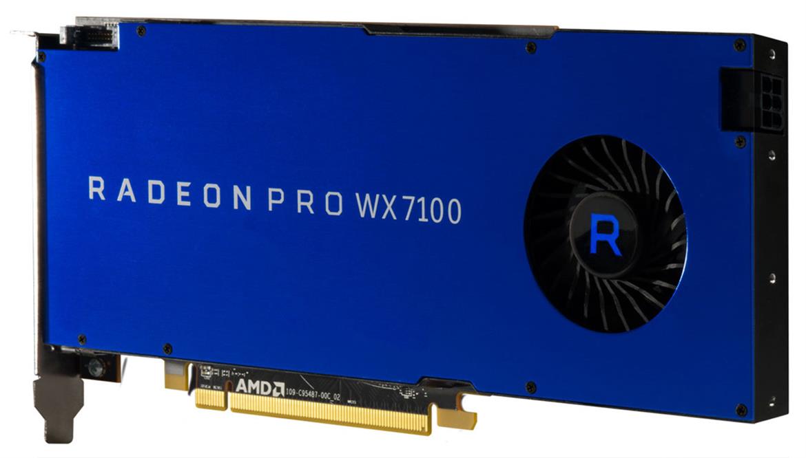 AMD Radeon Pro WX 7100, 5100 And 4100 Series Workstation Graphics Review: Polaris Goes Pro [Updated]