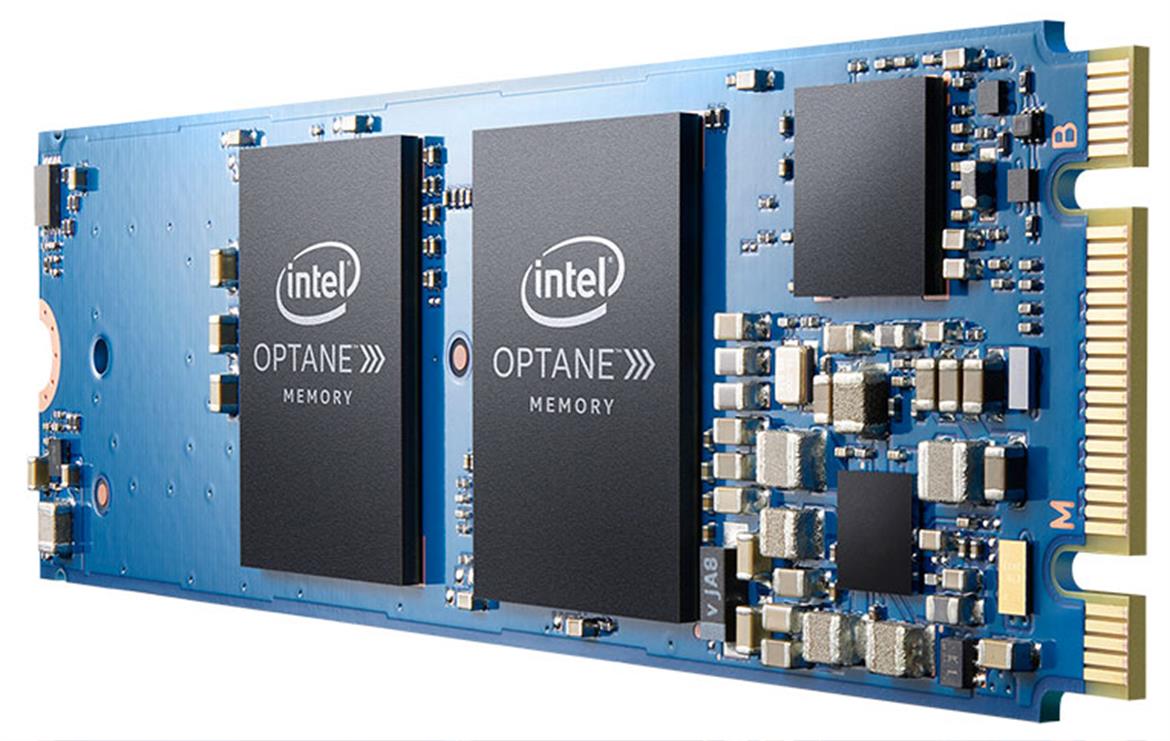 Intel Optane Memory With 3D XPoint Technology Caches Slower Drives For A Performance Boost