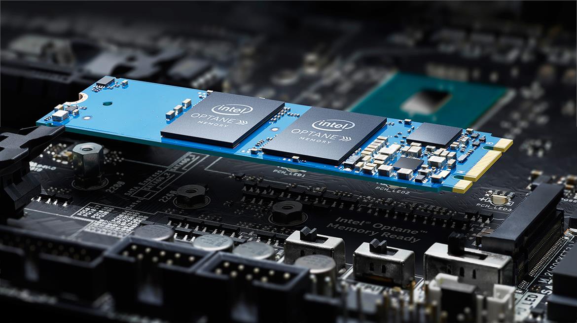 Intel Optane Memory With 3D XPoint Technology Caches Slower Drives For A Performance Boost