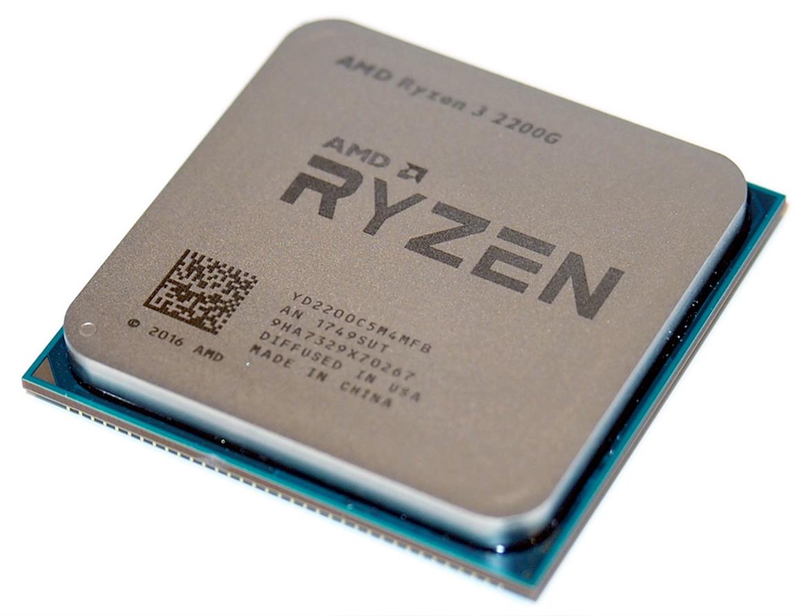 AMD Ryzen 5 2400G And Ryzen 3 2200G Review: Raven Ridge Desktop Debuts