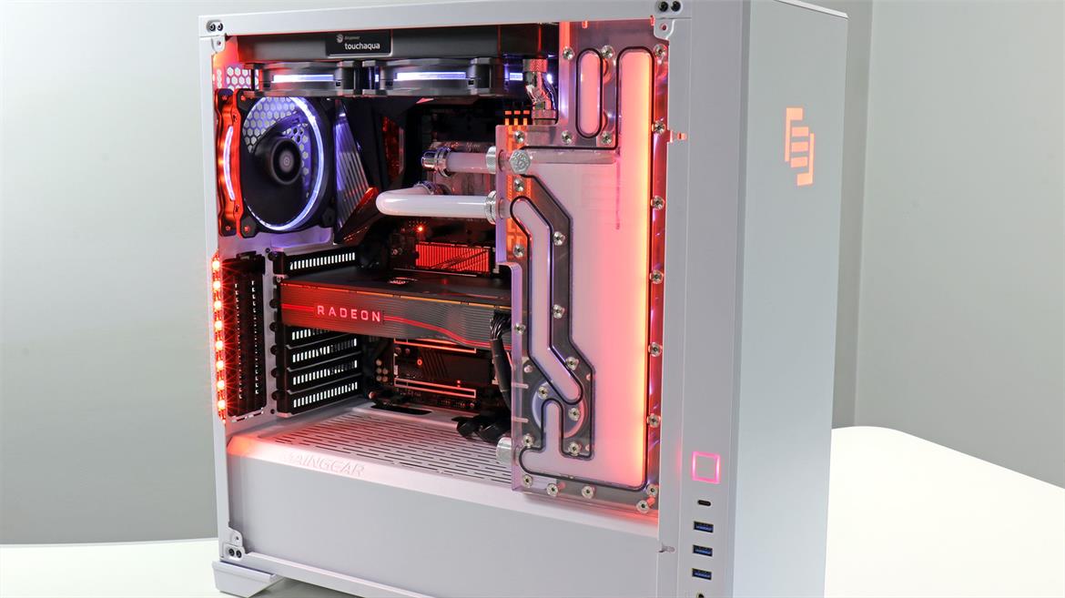 Maingear Vybe: Building A Liquid-Cooled AMD Ryzen 9 3900X Performance Desktop On Location